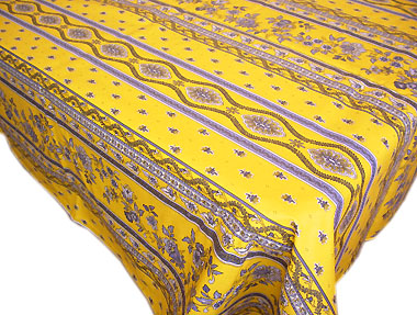 Coated tablecloth (Marat d'Avignon / Avignon. yellow) Coated tablecloth (Marat d'Avignon / Avignon. yellow)